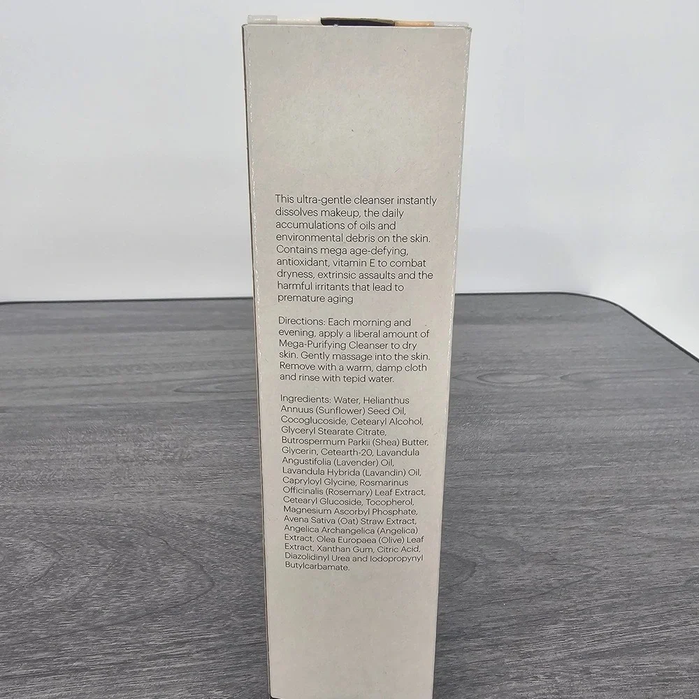 GlyMed Mega‎ Purifying Cleanser Spa Quality Skin Care 6.75oz / 200ml New In Box